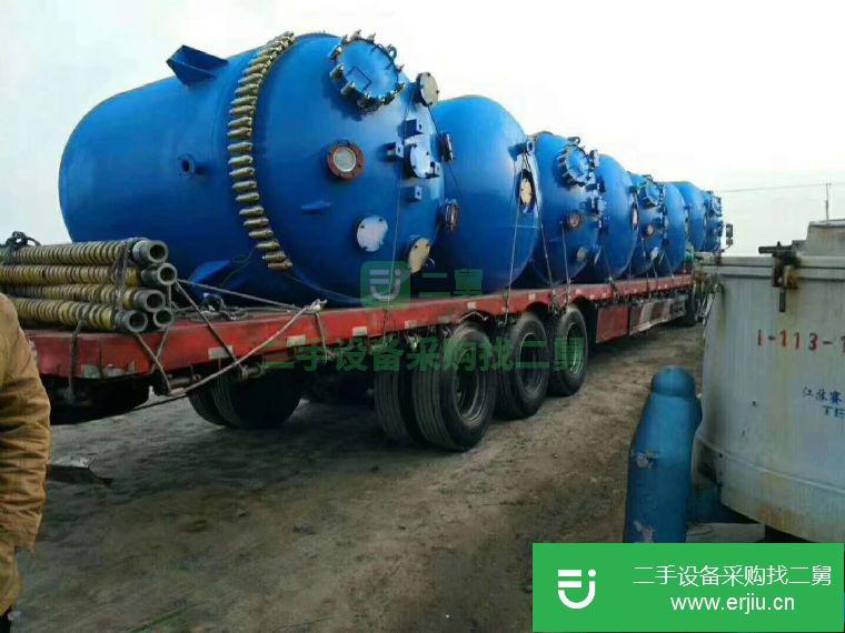 轉讓:低價出售二手搪瓷反應釜、不銹鋼反應釜