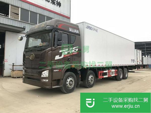 轉讓低價處理解放6 米8冷藏車