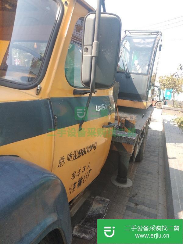 轉讓柳工八噸吊車,京牌國三綠標