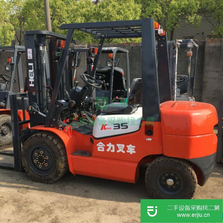 轉讓:二手叉車低價出售，九成新
