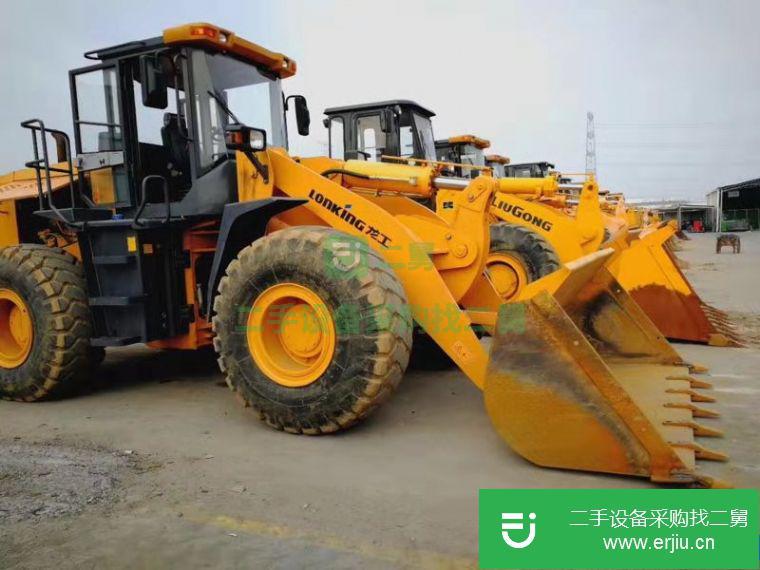 低價出售二手裝載機 柳工龍工50裝載機側翻鏟車