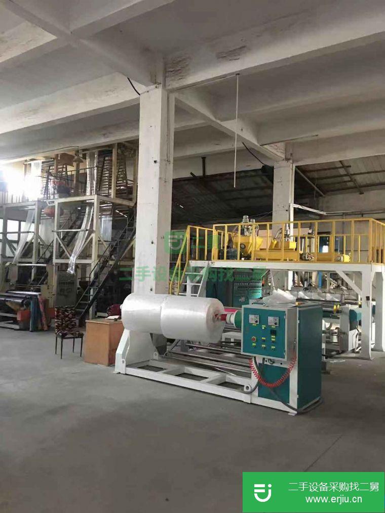 1.2米氣泡膜機，1.6米三螺桿四層復合氣泡膜機轉讓