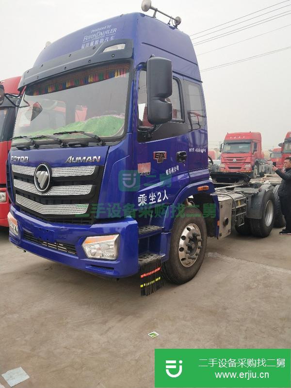 二手新款歐曼國(guó)五牽引車(chē)430馬力  保證原裝車(chē) 手續(xù)齊全 包提檔過(guò)戶