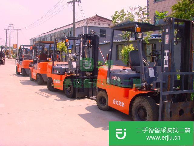供應二手合力叉車，二手合立5噸叉車轉讓，柴油叉車。進口叉車.