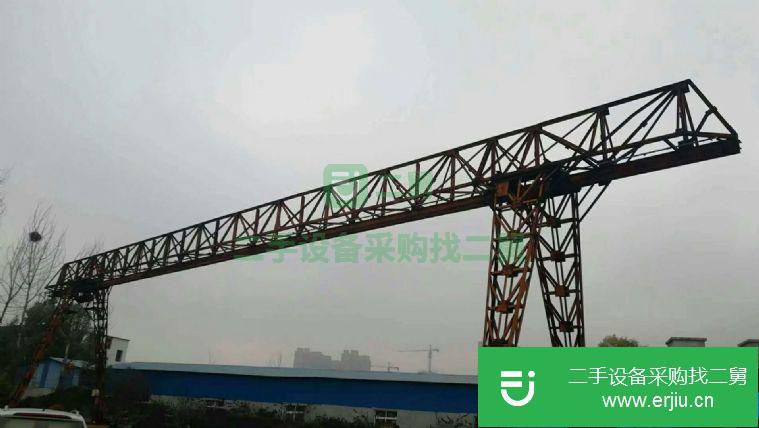 轉讓:低價出售二手起重機龍門吊行車單梁花架式5噸10噸16噸20噸