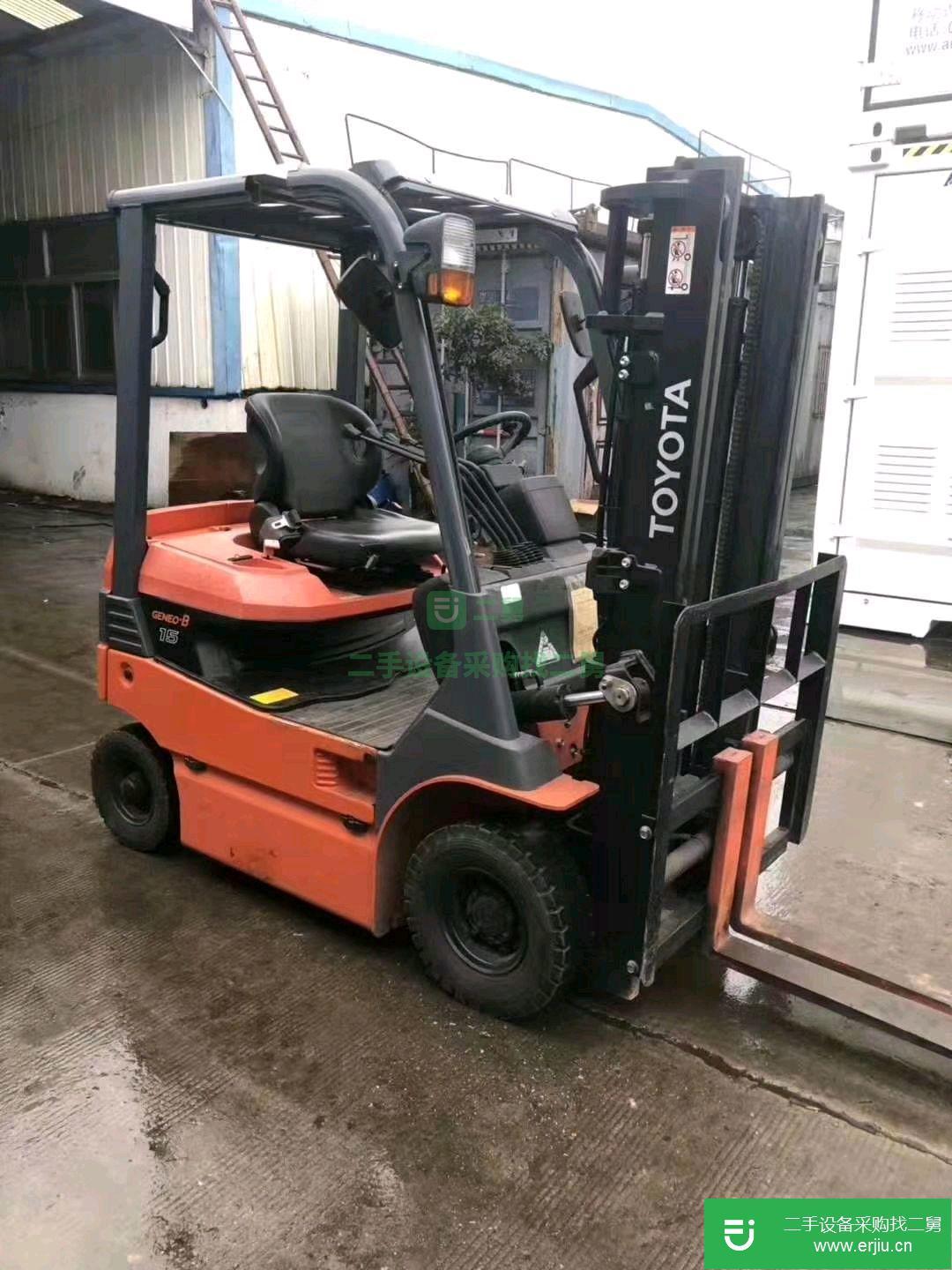 個人二手前移式電動叉車，倉儲貨架堆高5米二手叉車