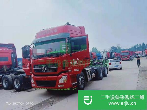 轉讓出售二手17年天龍牽引車   國五排放  420馬力