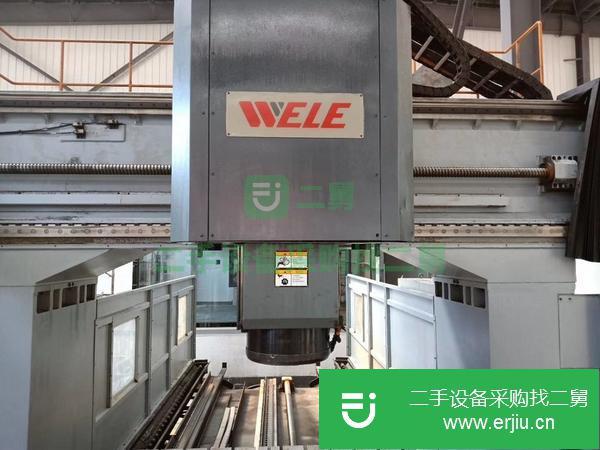 轉(zhuǎn)讓低價處理5米?龍門-臺灣?崴立LB525YZ數(shù)控龍門銑