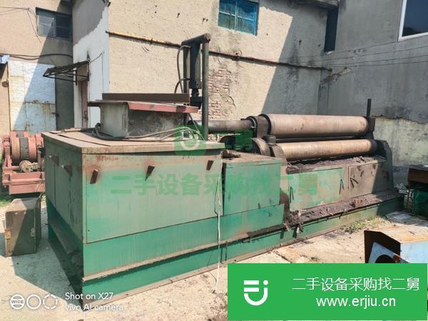 現貨出售二手實心閑置W11-25*2500對稱式機械卷板機數臺