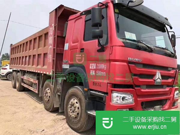 轉讓二手國五自卸車豪沃急售
