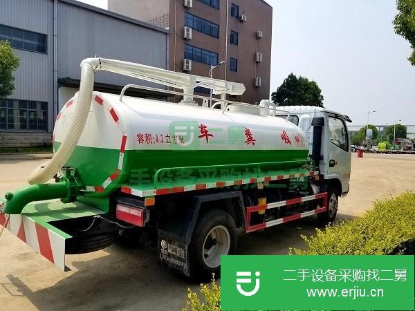 轉讓楚勝牌5噸吸糞車 東風多利卡底盤 全國比價買貴退車