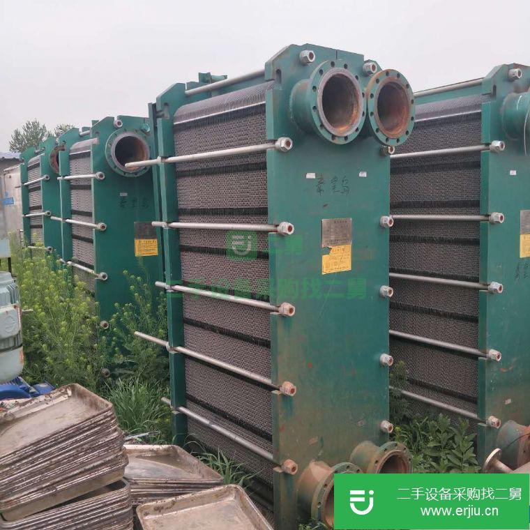 轉讓:供應二手不銹鋼板式換熱器 螺旋管換熱器 二手不銹鋼冷凝器