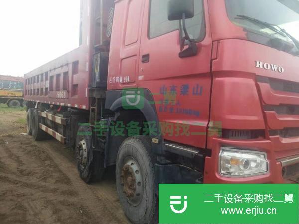 出售個(gè)人二手重汽豪沃前四后八自卸車,國(guó)4
