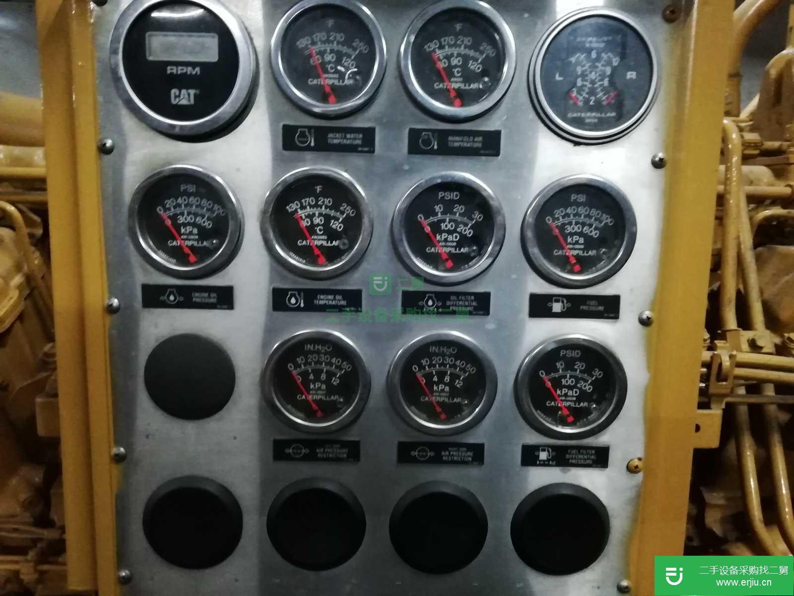 新疆專售二手進口大功率柴油發電機組 3516 卡特1280kw 85成新 備用機組