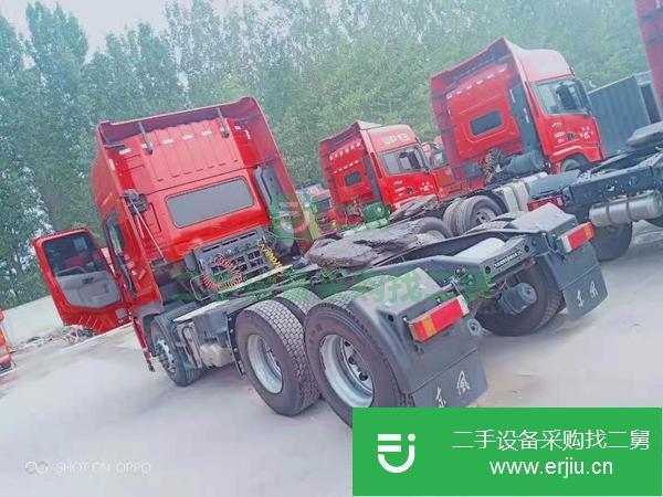 轉讓出售二手17年天龍牽引車   國五排放  420馬力