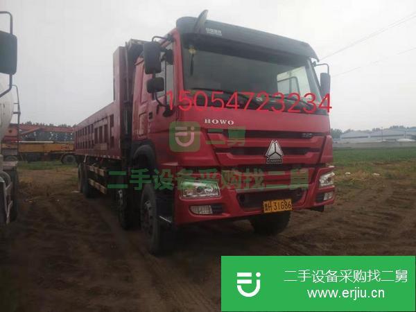出售個(gè)人二手重汽豪沃前四后八自卸車,國(guó)4