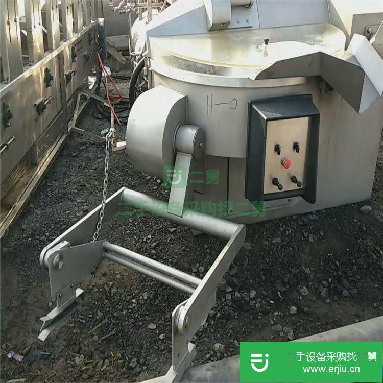 轉讓:二手斬拌機,食品斬拌機,80/125型變頻真空斬拌機二手肉質食品加工設備