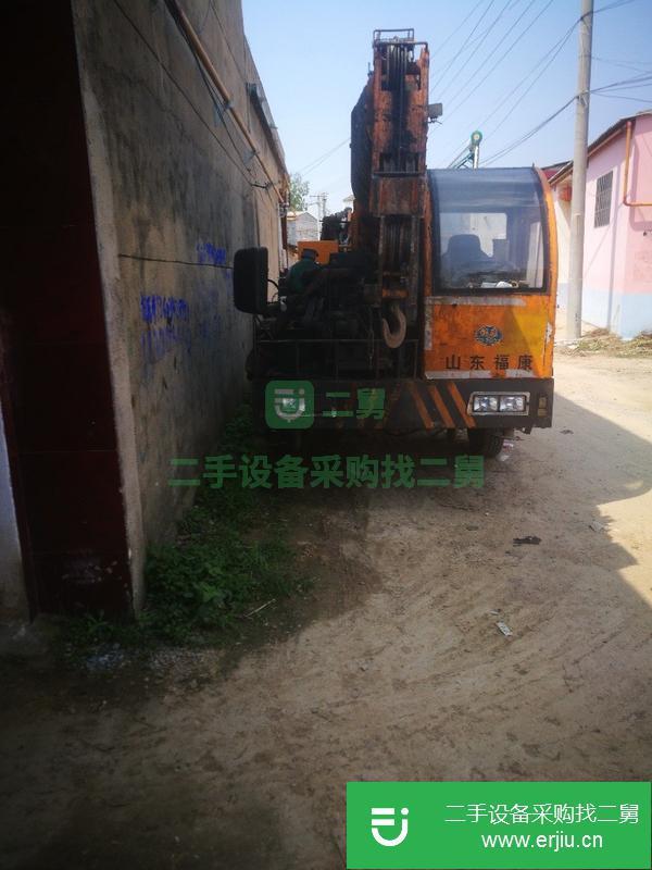 急轉12噸自制吊車