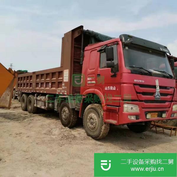出售14年豪沃自卸車  國四排放   前四后八輪