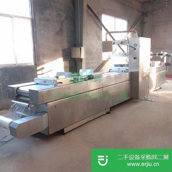 轉讓二手拉伸膜包裝機全自動連續拉伸膜真空包裝機電子產品包裝機