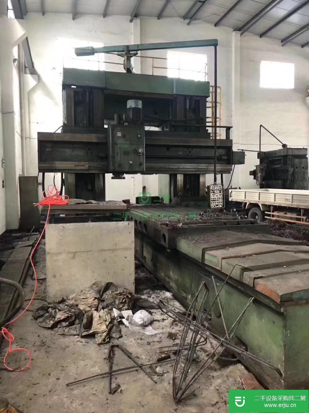 處理，北一重型2X5米龍門銑