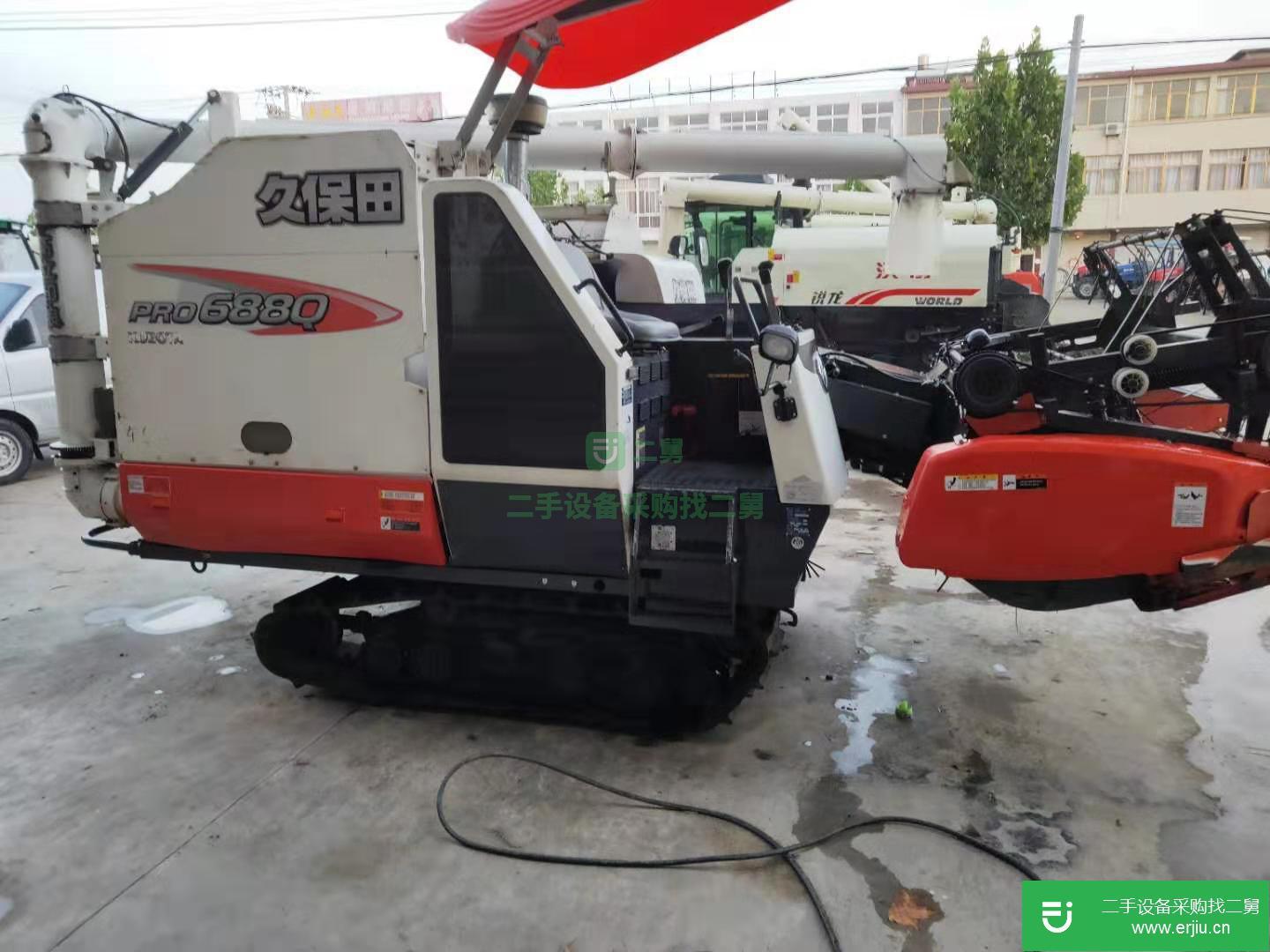 出售二手的九成新的久保田16年688旋耕機(jī)