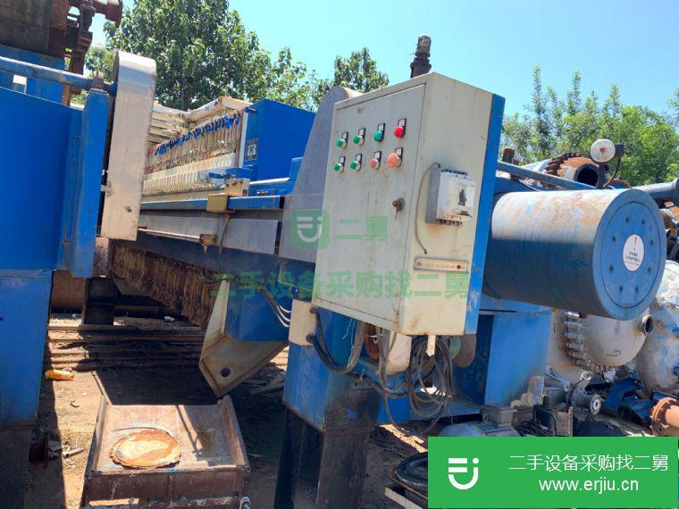轉讓:低價出售二手壓濾機二手隔膜100-500平方壓濾機