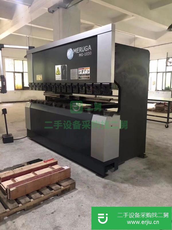 轉讓米路嘉100tx3000mm下動式折彎機二手剪板激光切割機