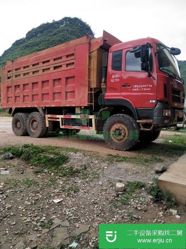 轉(zhuǎn)讓風(fēng)東天龍KC后八輪自卸車,350碼力