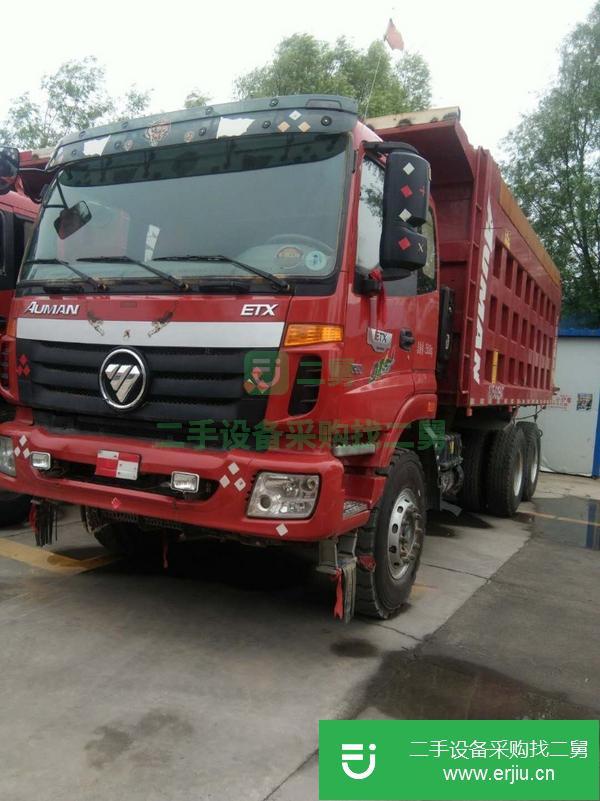 出售18年歐曼后八輪自卸車。