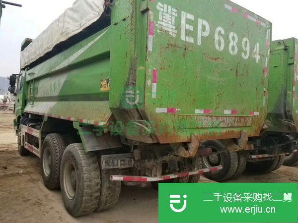 轉讓處理二手歐曼18年5米8自卸車 1米5高 二手工程自卸車