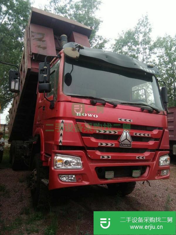 出售18年歐曼后八輪自卸車。