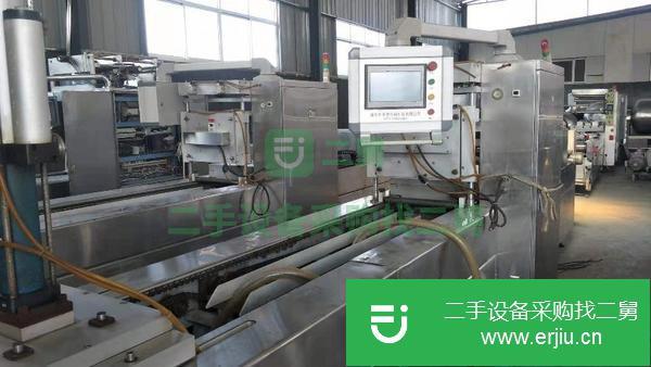 轉讓二手拉伸膜包裝機全自動連續拉伸膜真空包裝機電子產品包裝機