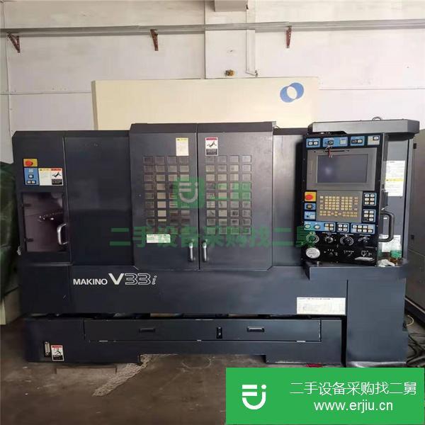 轉讓牧野V33I二手高速加工中心,進口二手加工中心絲桿導軌有冷卻功能帶刀庫
