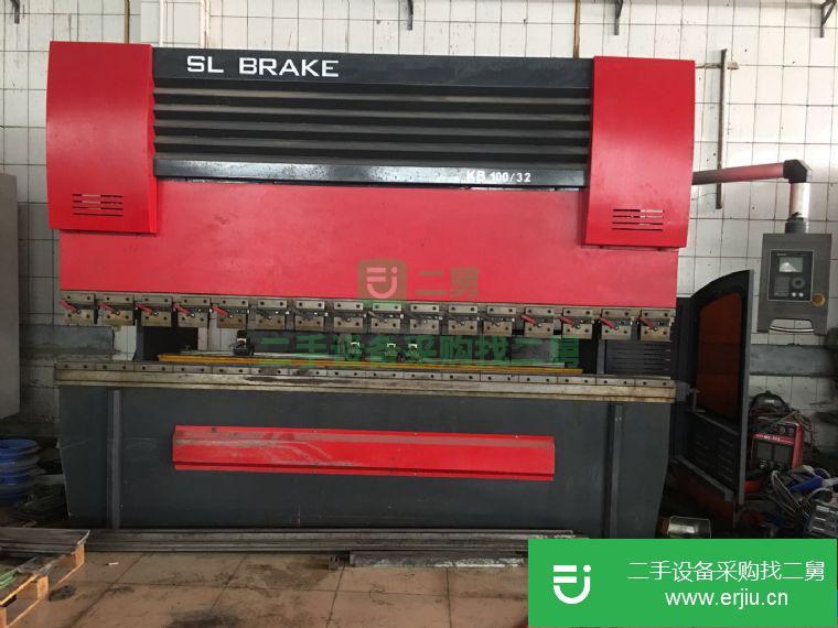 轉(zhuǎn)讓8成新100TX3200二手折彎機(jī)，數(shù)控刨槽機(jī)，激光切割機(jī)