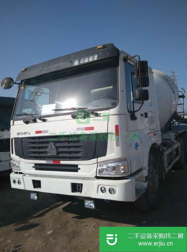 出售二手混凝土攪拌罐車,豪沃,手續齊全,原車原版