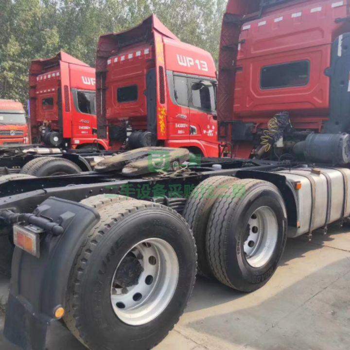 急售9成新二手國五德龍X3000牽引車陜汽德龍X3000