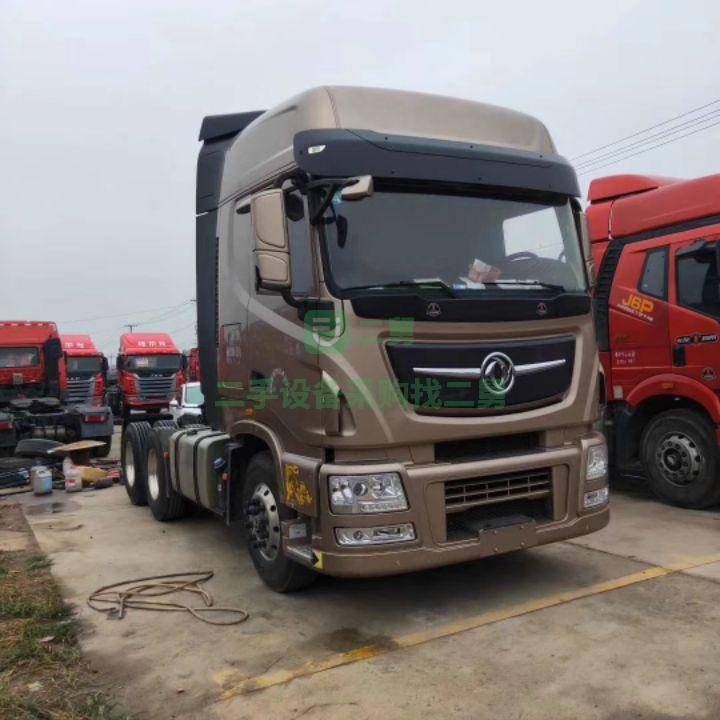 急售9成新二手牽引車頭 東風天龍旗艦康明斯發(fā)