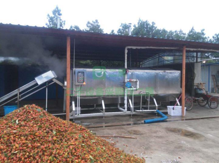 全不銹鋼螺旋式漂燙機(jī)