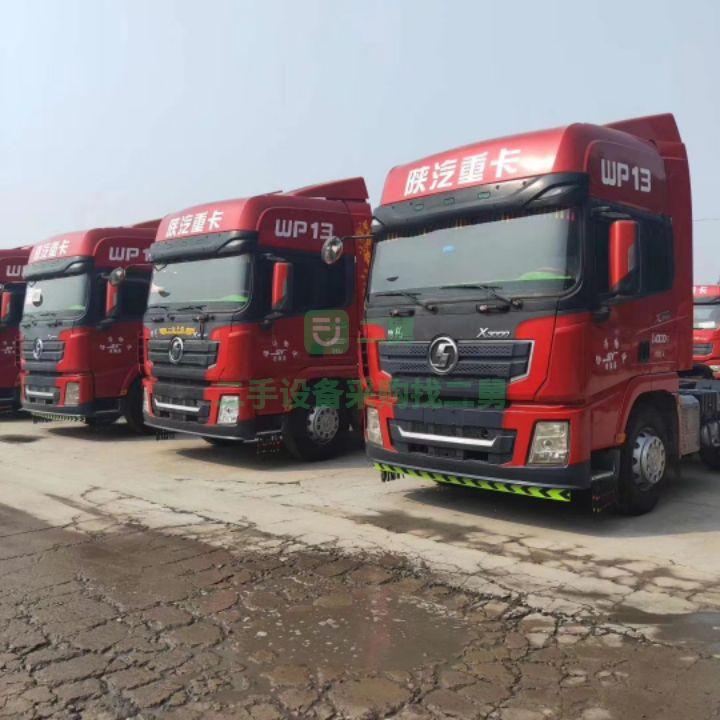 急售9成新二手國五德龍X3000牽引車陜汽德龍X3000