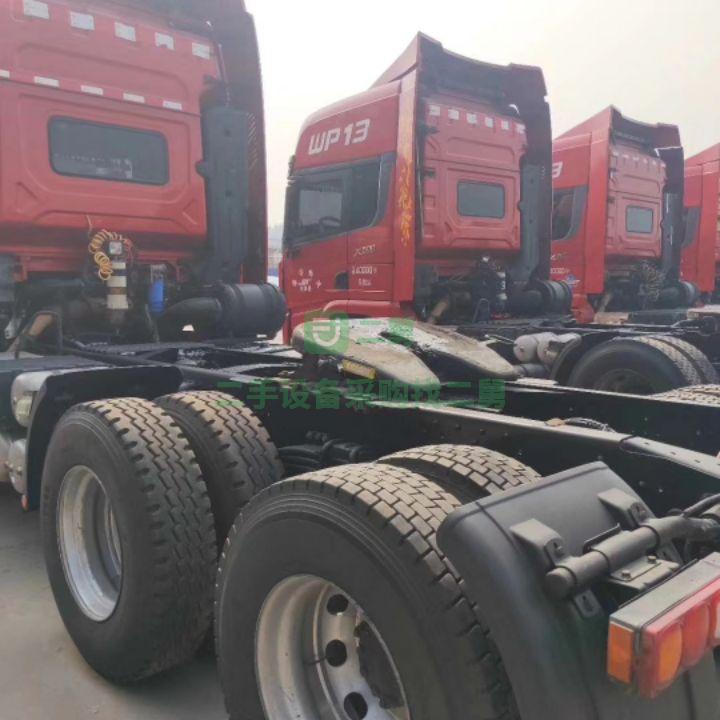 急售9成新二手國五德龍X3000牽引車陜汽德龍X3000