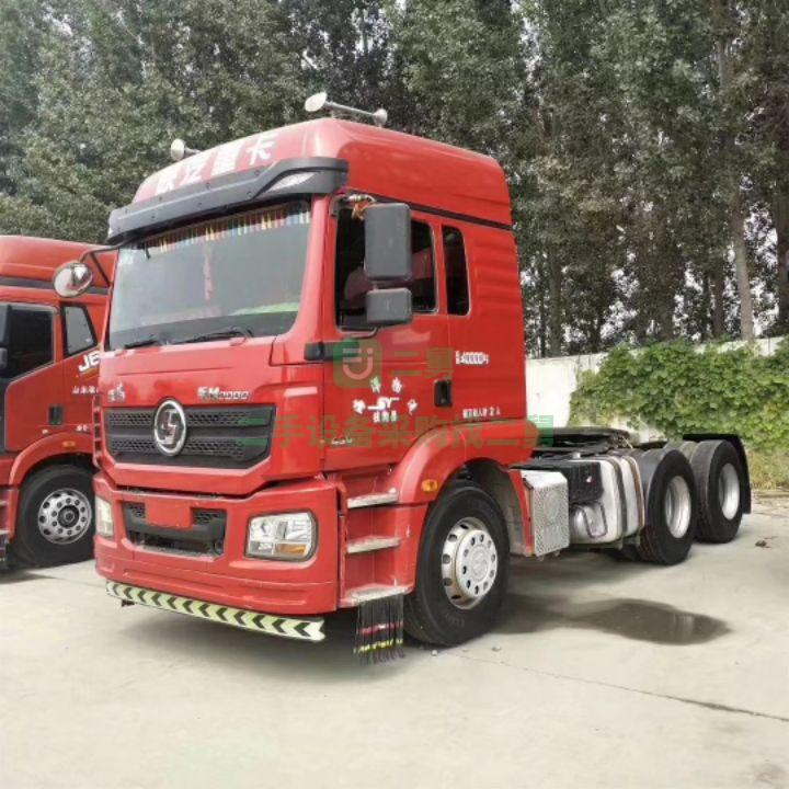 急售9成新二手德龍m3000牽引車頭德龍新m3000維才發動