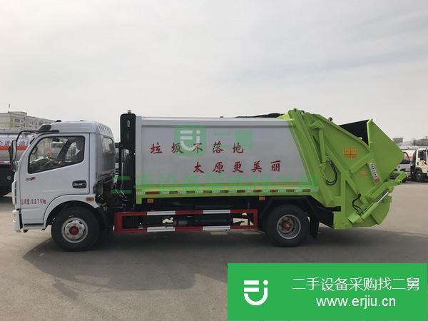 低價出售5方藍牌壓縮垃圾車