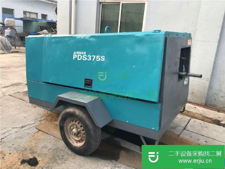 轉(zhuǎn)讓:二手埃爾曼PDS375S空氣壓縮機(jī)7成新