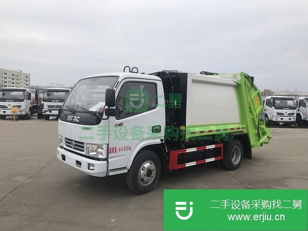 低價出售5方藍牌壓縮垃圾車