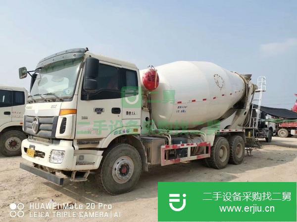 轉(zhuǎn)讓二手歐曼17年大14方攪拌車 可按揭 二手混凝土攪拌罐車
