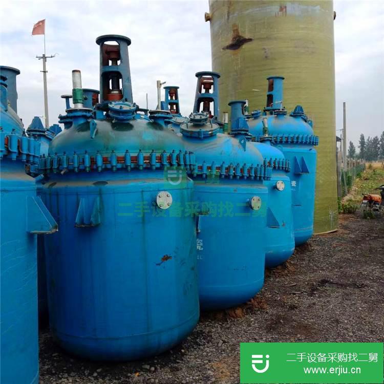 轉讓出售二手5噸搪瓷反應釜