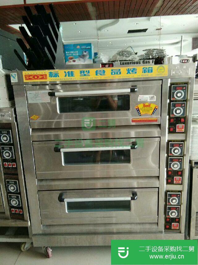 武汉市附近二手烤鸭炉优价转让二手的九成新的燃气大烤箱9成新