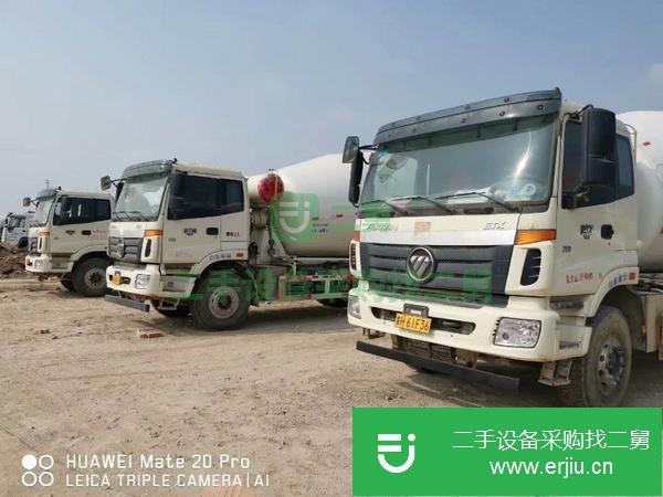 轉(zhuǎn)讓二手歐曼17年大14方攪拌車 可按揭 二手混凝土攪拌罐車