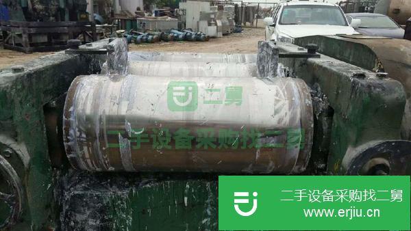 轉讓二手高粘度膏狀物料專用405型三輥研磨機